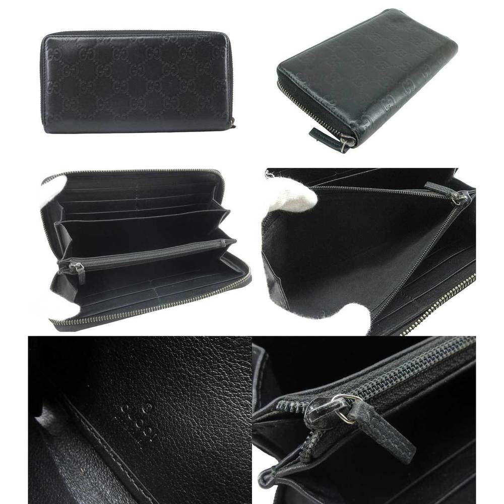Gucci Long Sima Black Wallet Avel